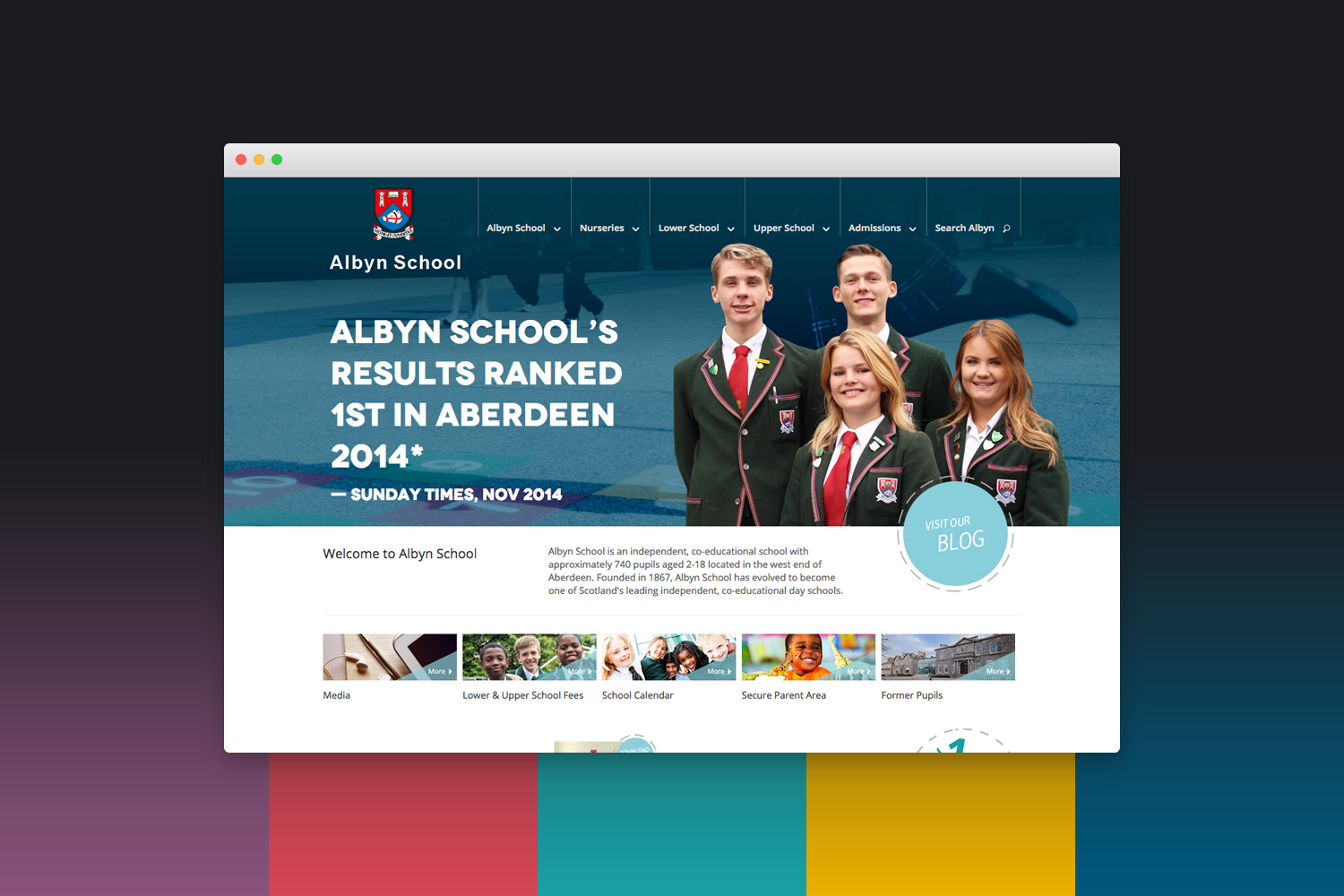 Albyn School Website