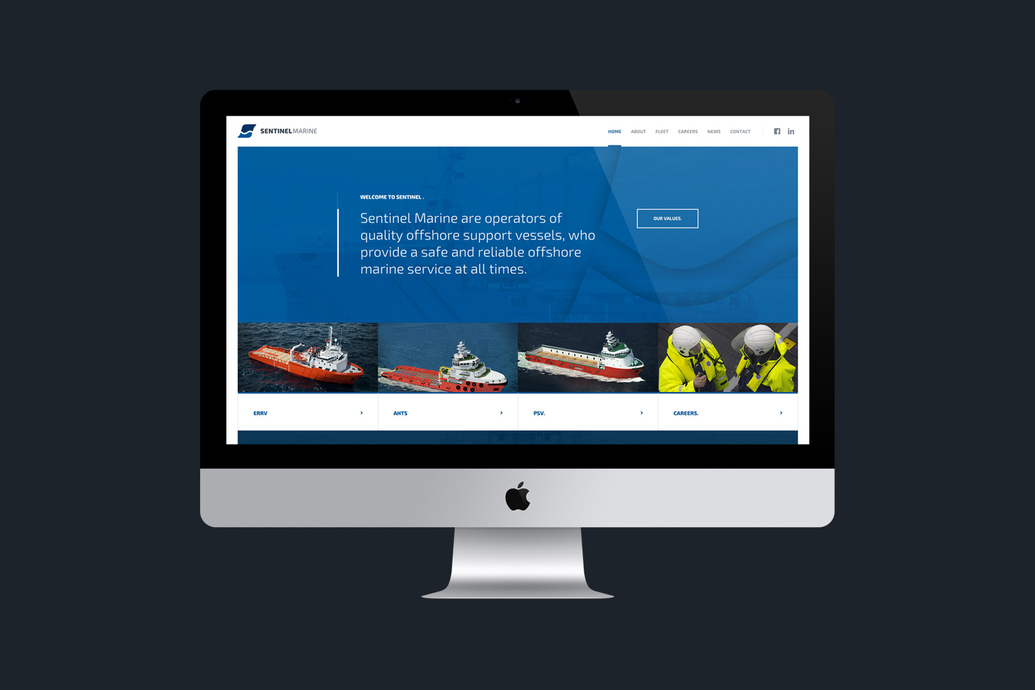 Sentinel Marine Website